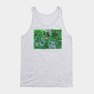 Pond in the Wood Tank Top